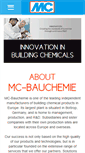 Mobile Screenshot of mc-bauchemie.com.my