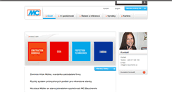 Desktop Screenshot of mc-bauchemie.cz